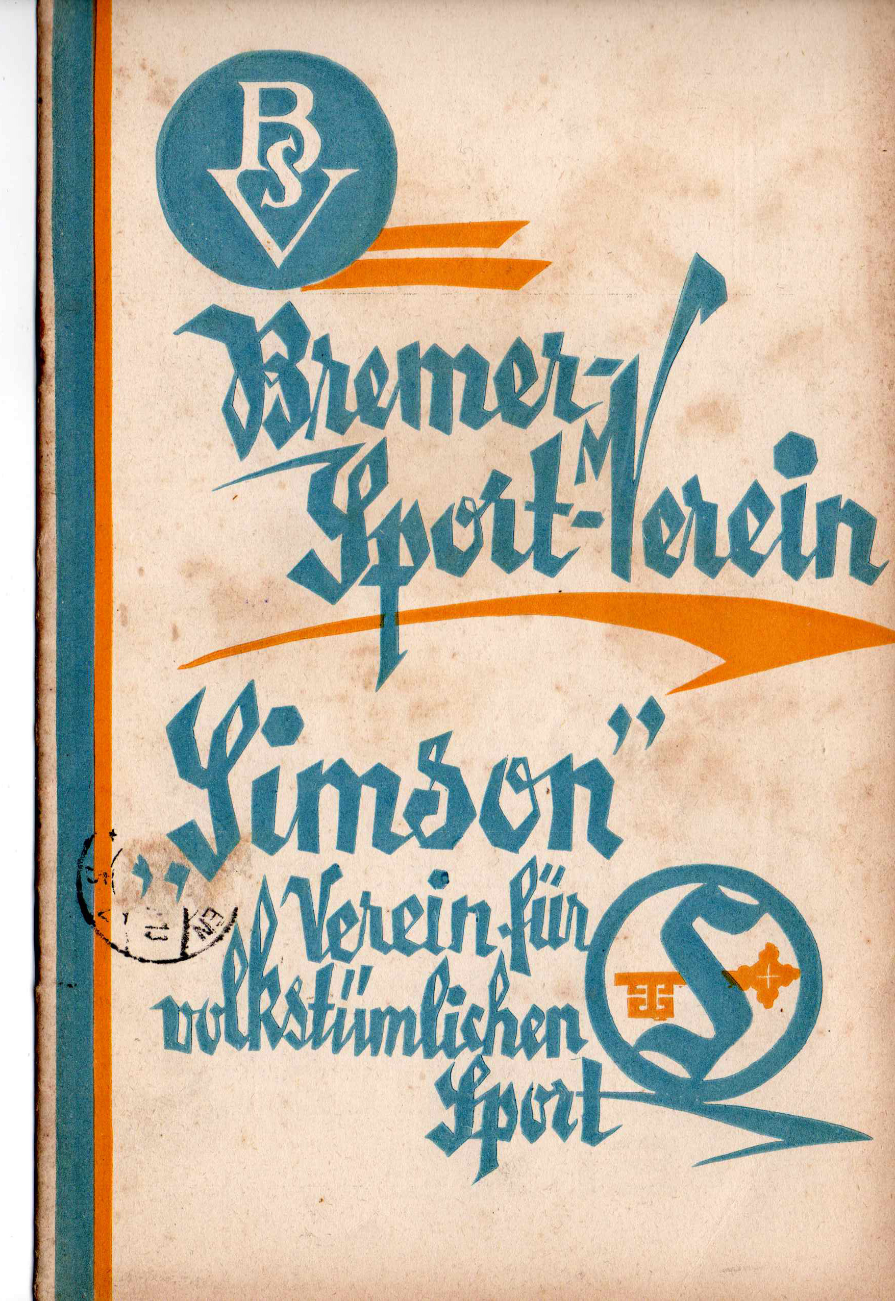 Vereinszeitung August 1927