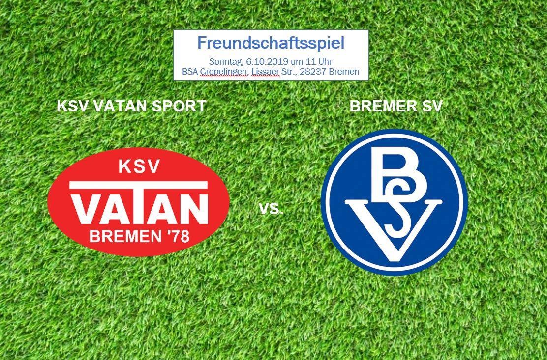 Spieltagsposter: Freundschaftlich bei Vatan