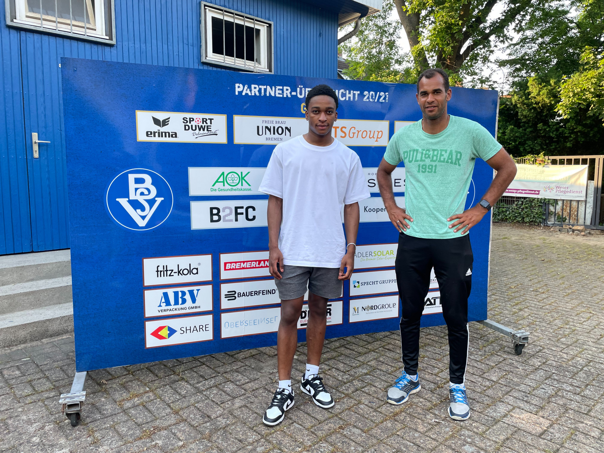 Viktor Appiah kommt zum Panzenberg