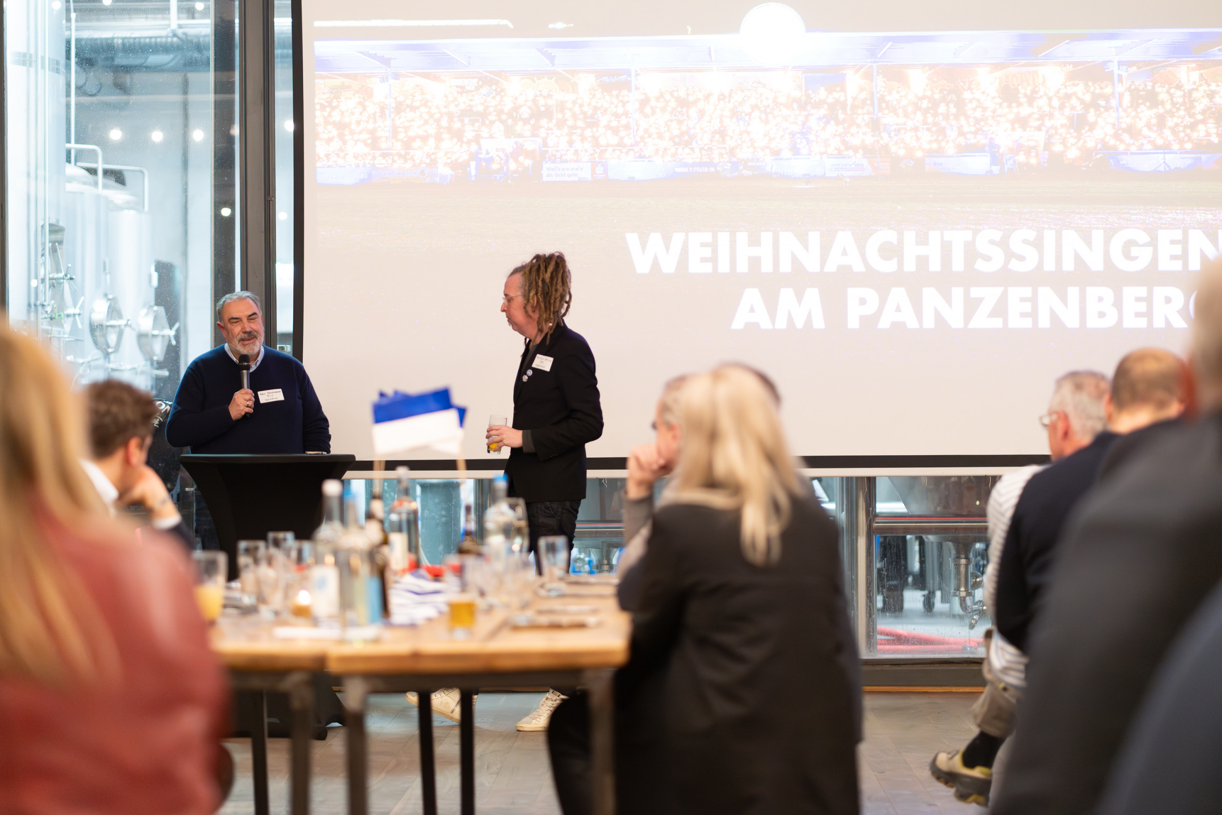 Erstklassiges Partnertreffen in der Union Brauerei