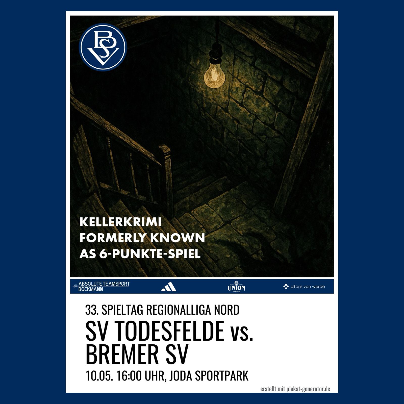 Spieltagsposter: Showdown im Norden