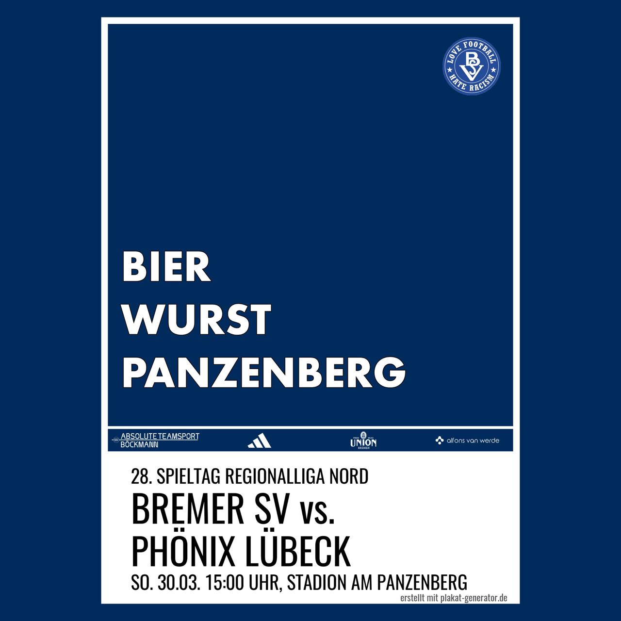Spieltagsposter: Endlich wieder Panze!