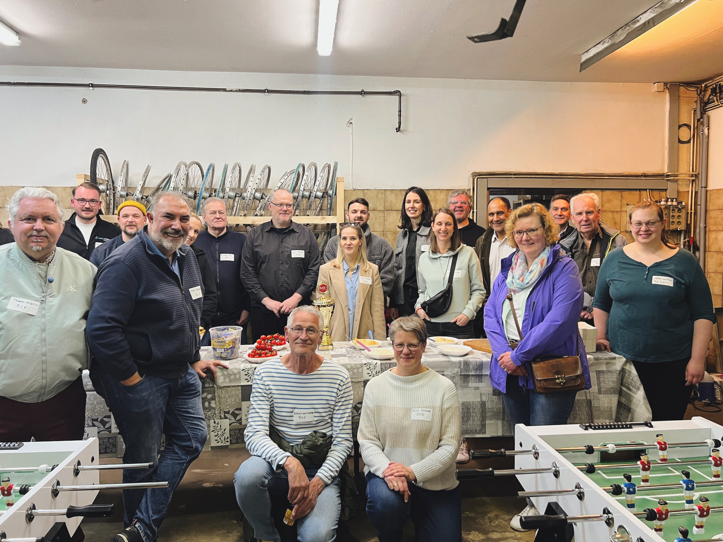Drittes Bremer SV Partnertreffen bei myfiets