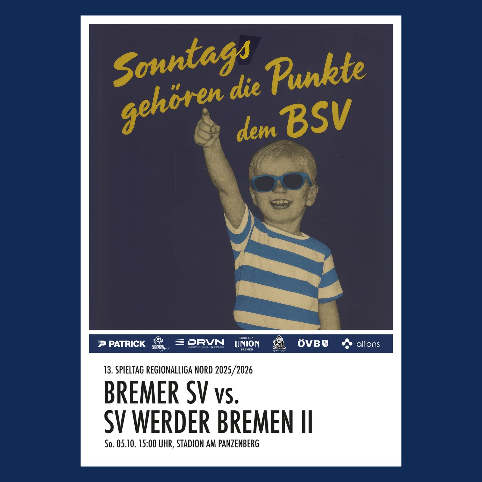 Spieltagsposter: Don’t call it Derby