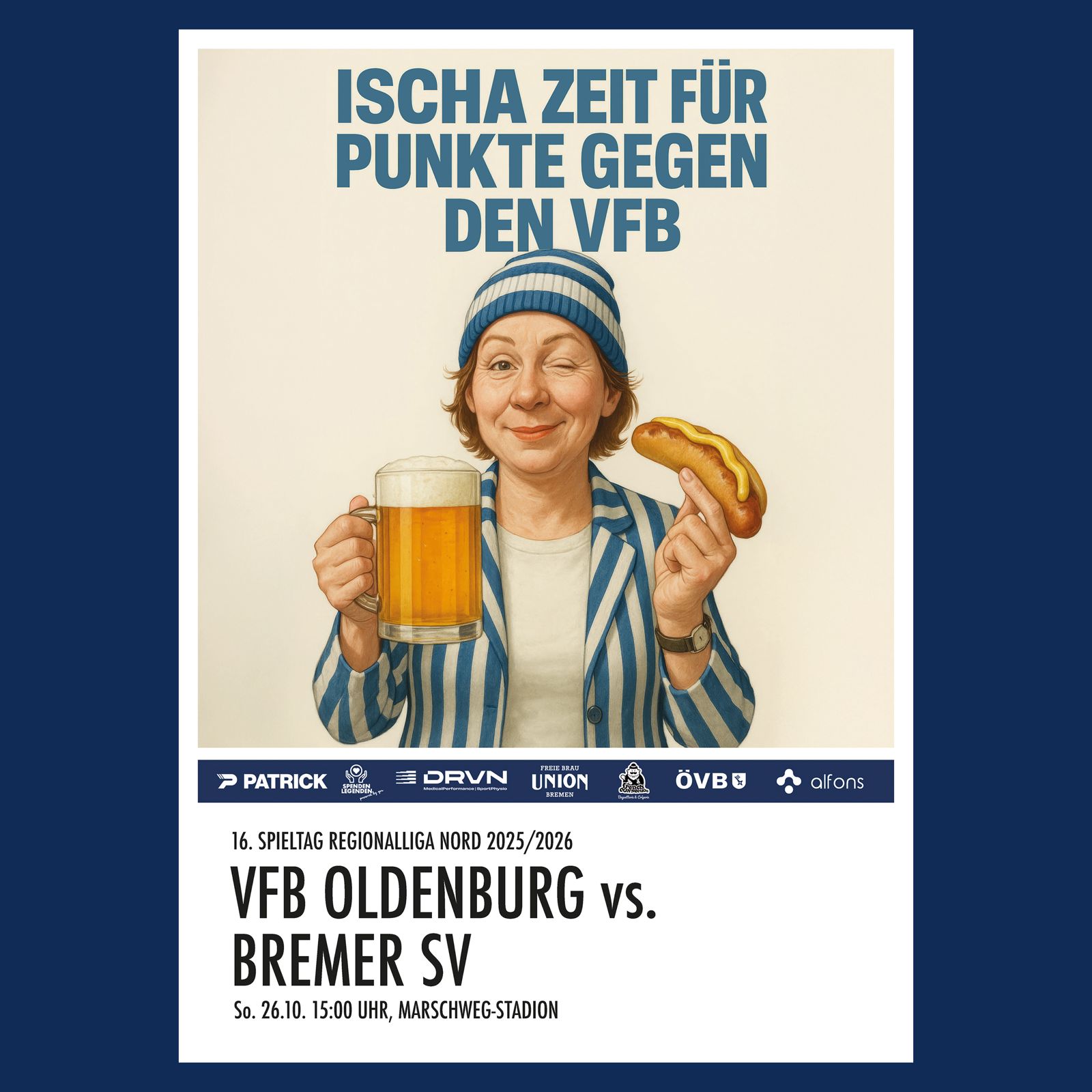 Spieltagsposter: Dreimal ist Bremer Recht