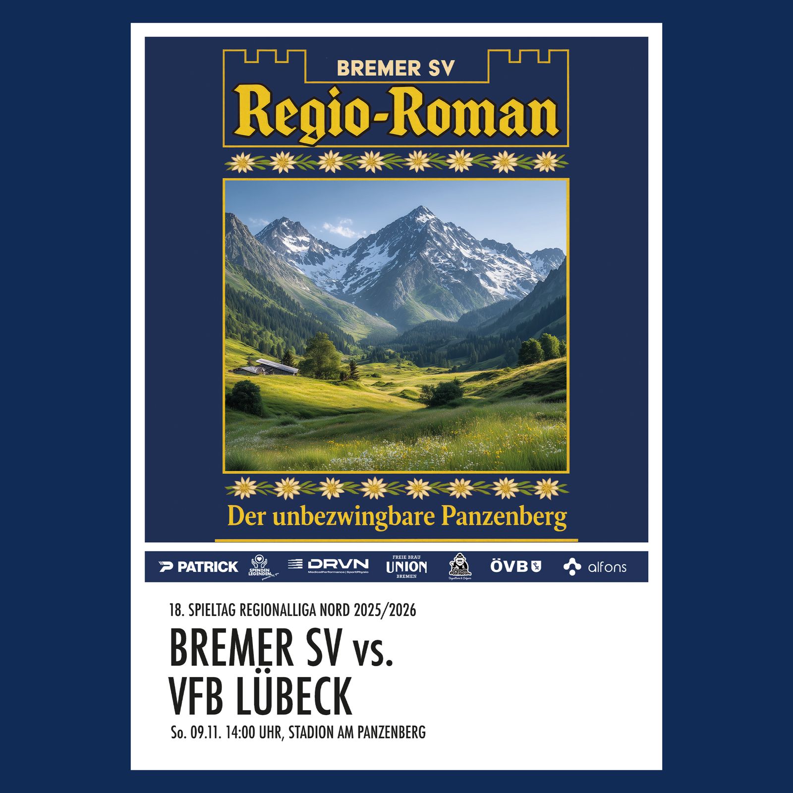 Spieltagsposter: Die Welle weiter reiten