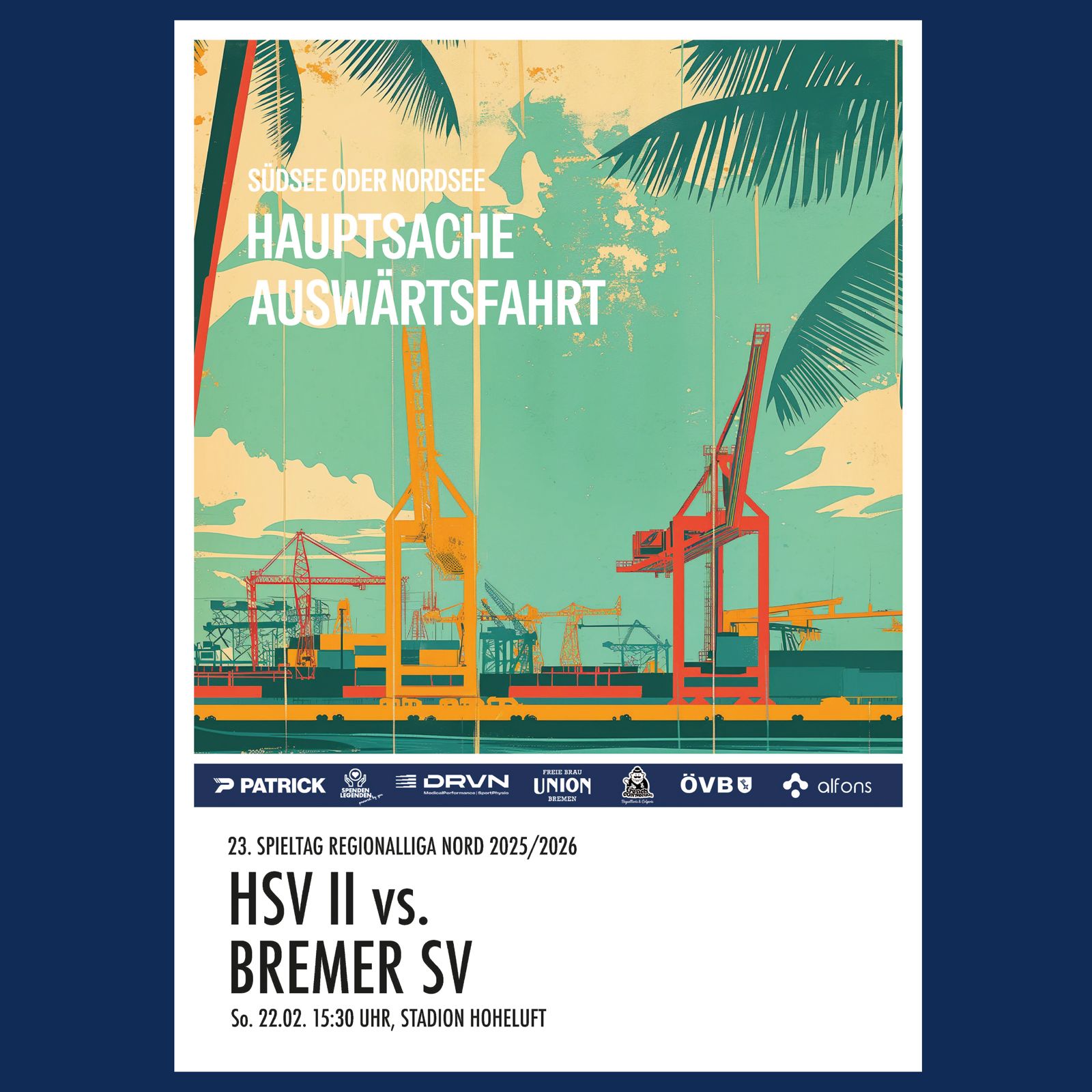 Spieltagsposter: Der Ball rollt wieder