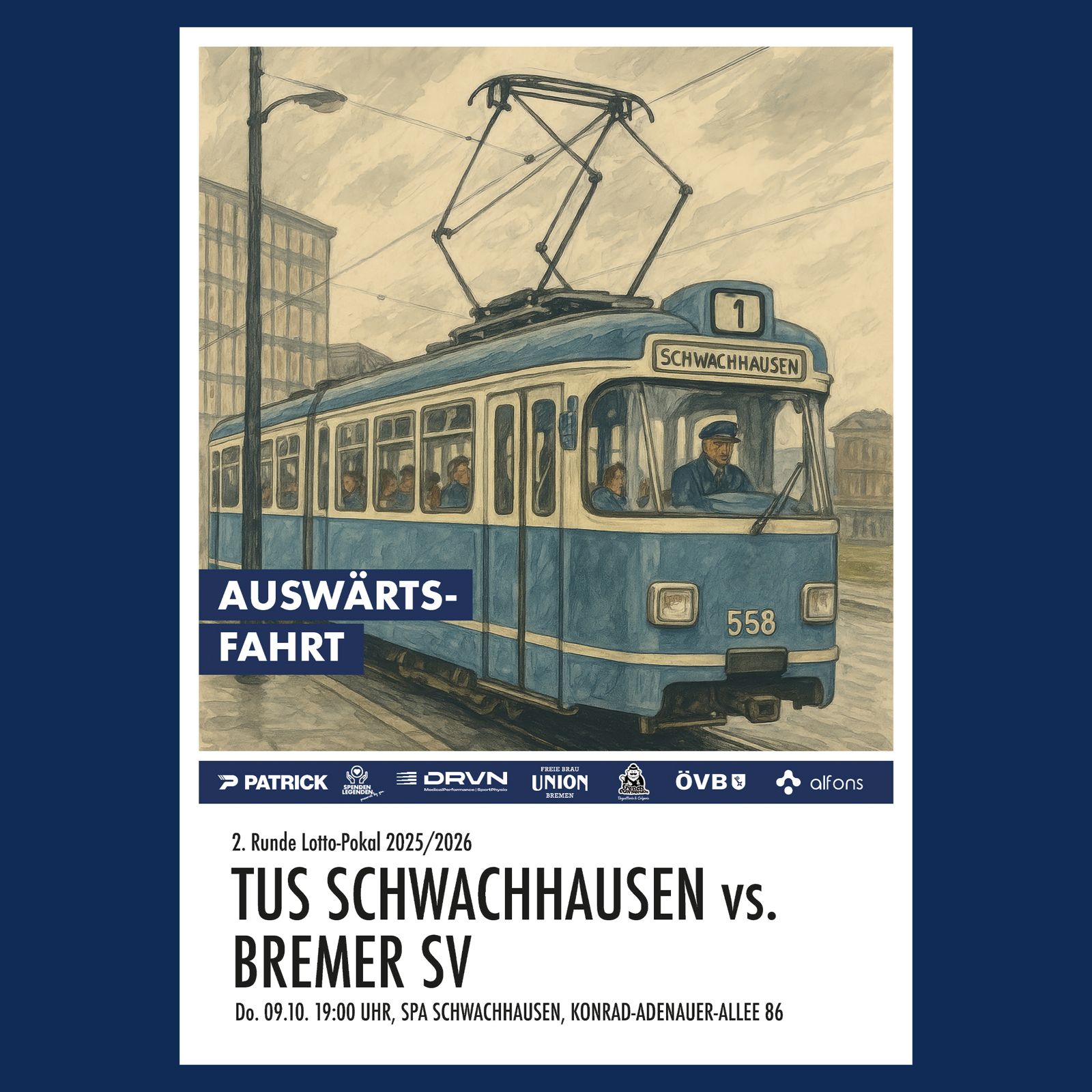 Spieltagsposter: Hefte raus, Pflichtaufgabe