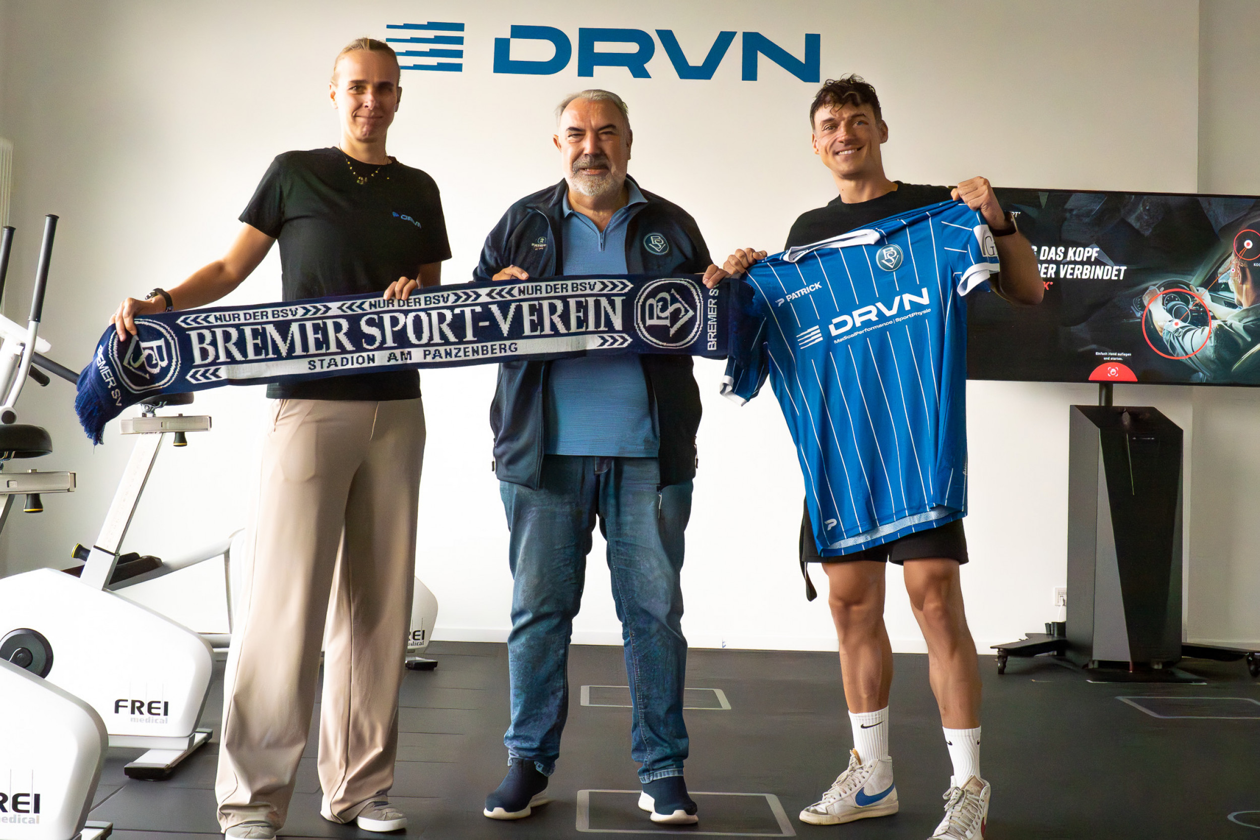 Bremer SV gewinnt DRVN Holding GmbH als neuen Gold- und Trikotpartner