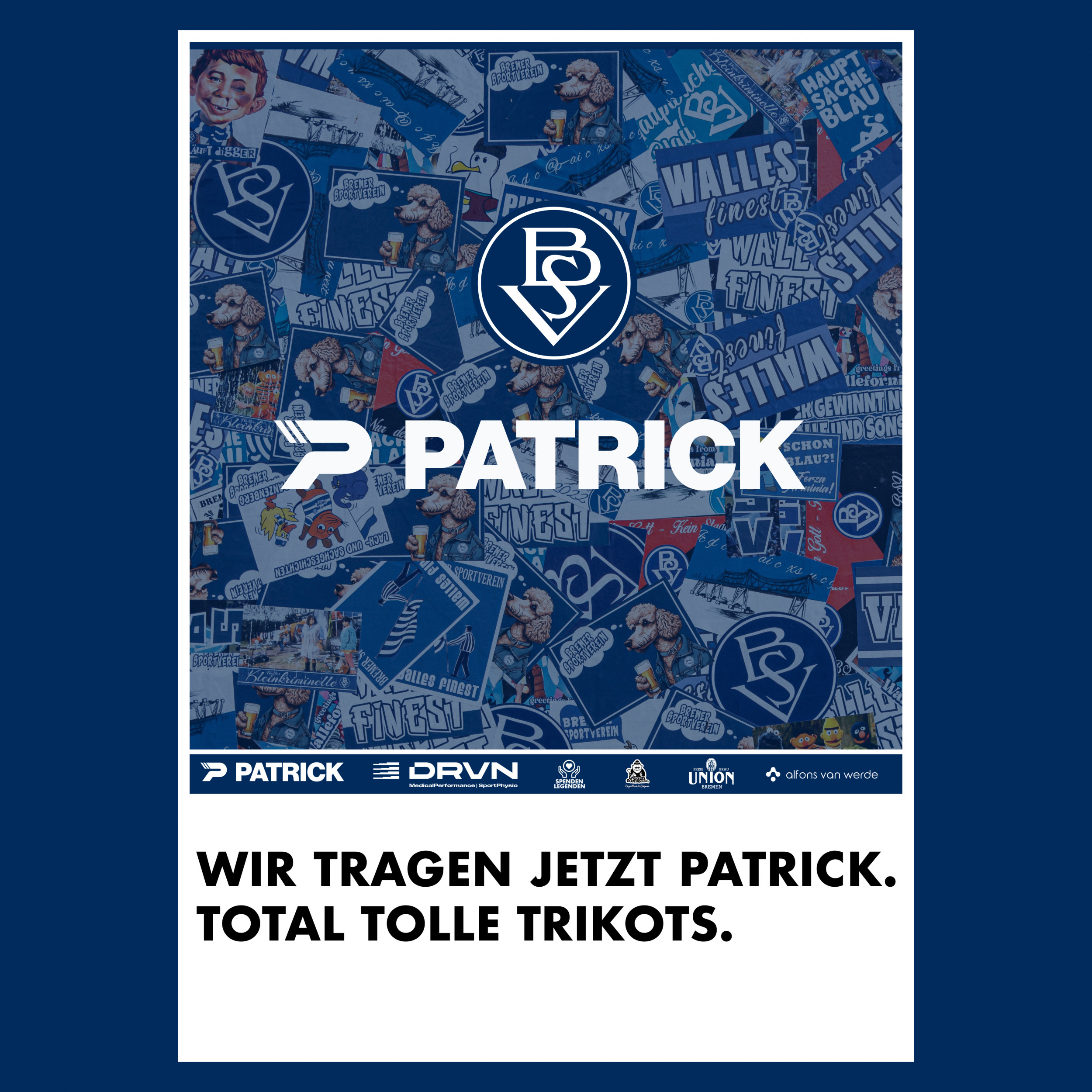 Patrick wird neuer Ausrüster des Bremer SV