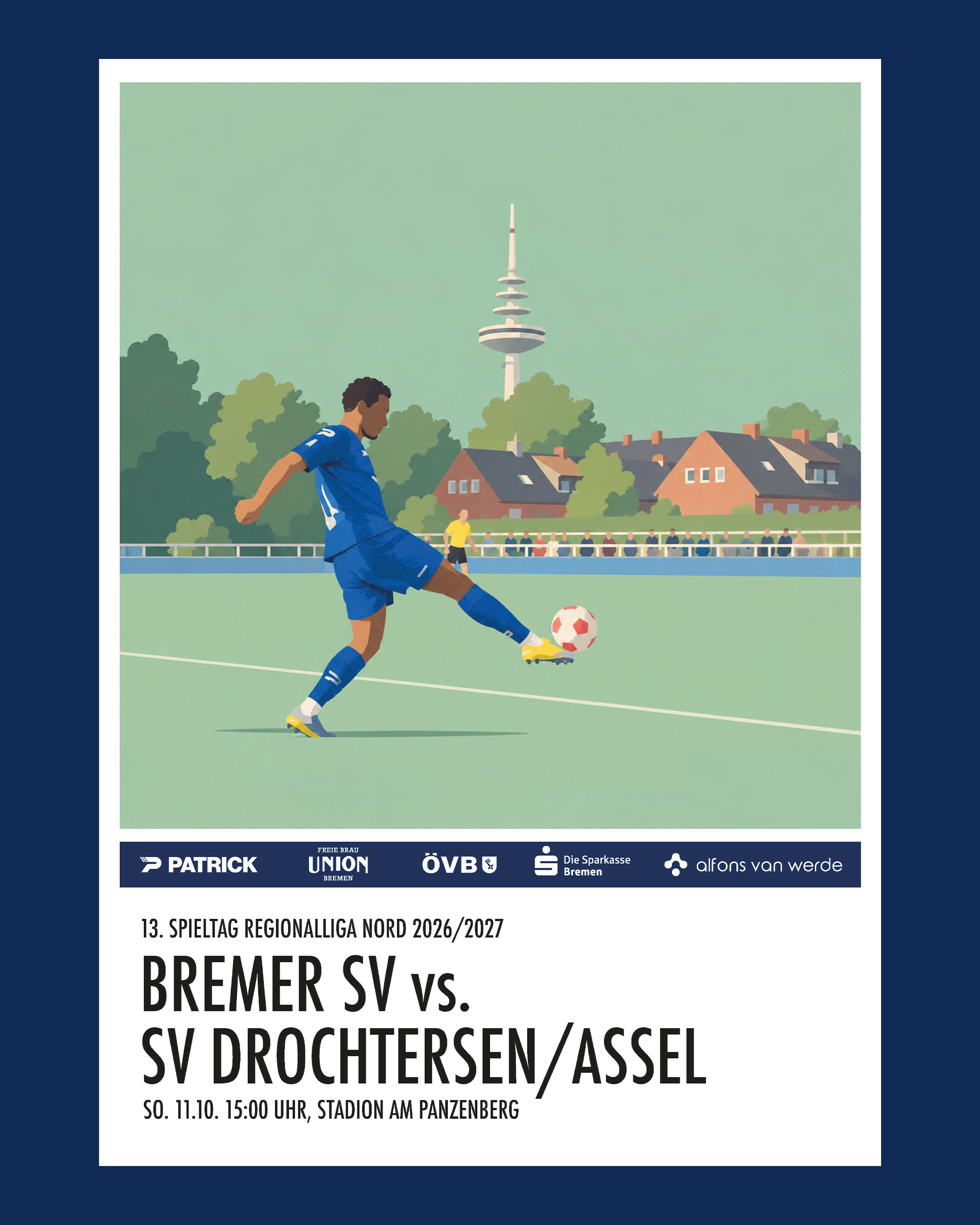 Spieltagsposter: Goldener Oktober oder Herbstblues